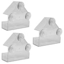 Hanging Window Wild Bird Feeder Table Clear Viewing Perspex with 3 Suction Pads
