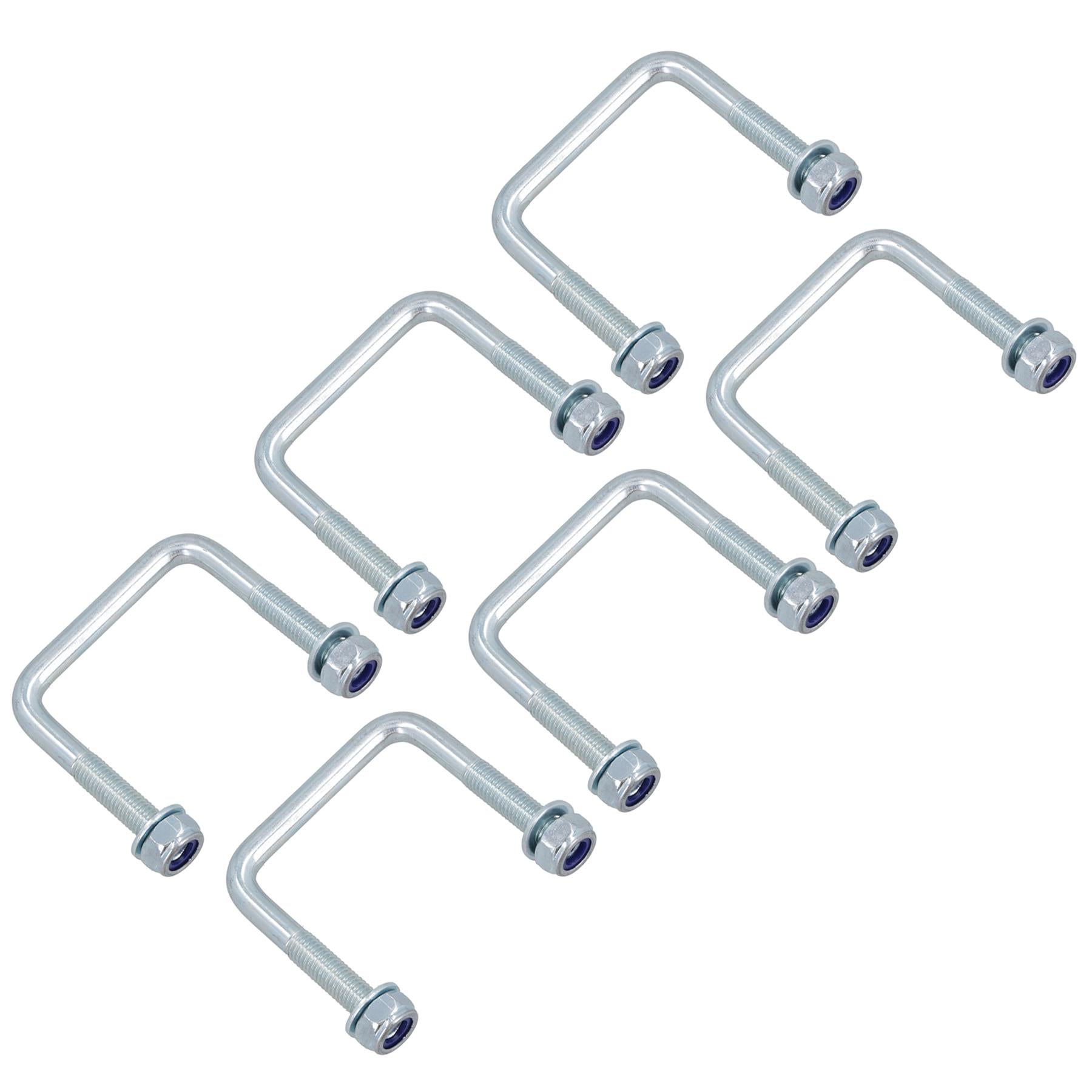 M10 U-Bolt N-Bolt 63mm x 65mm High Tensile for Boat Trailers