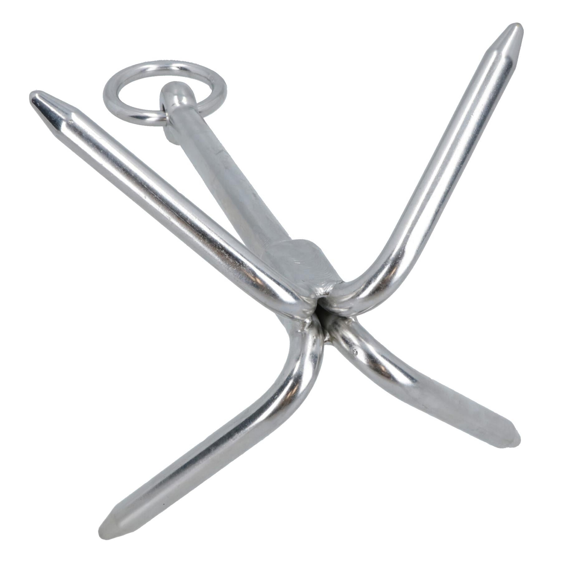 Grapnel Hook Anchor 240mm Grappling 316 Stainless steel Marine Grade