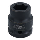 Metric Shallow Impact Impacted European Style Socket 3/4" Drive 6 Sided