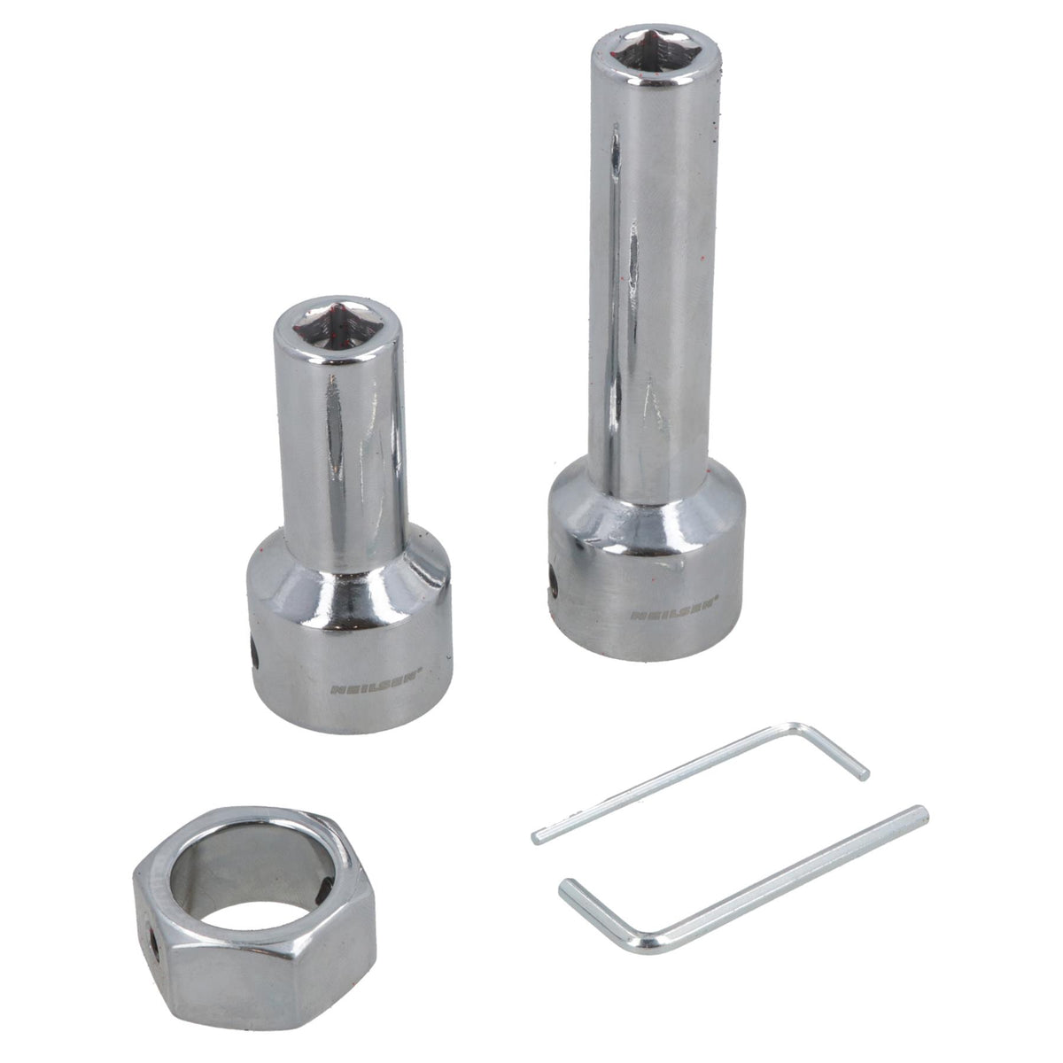 Ratchet Thread Die Holder Set 20mm 25mm 30mm & 38mm Dies 3/8in Drive Hex
