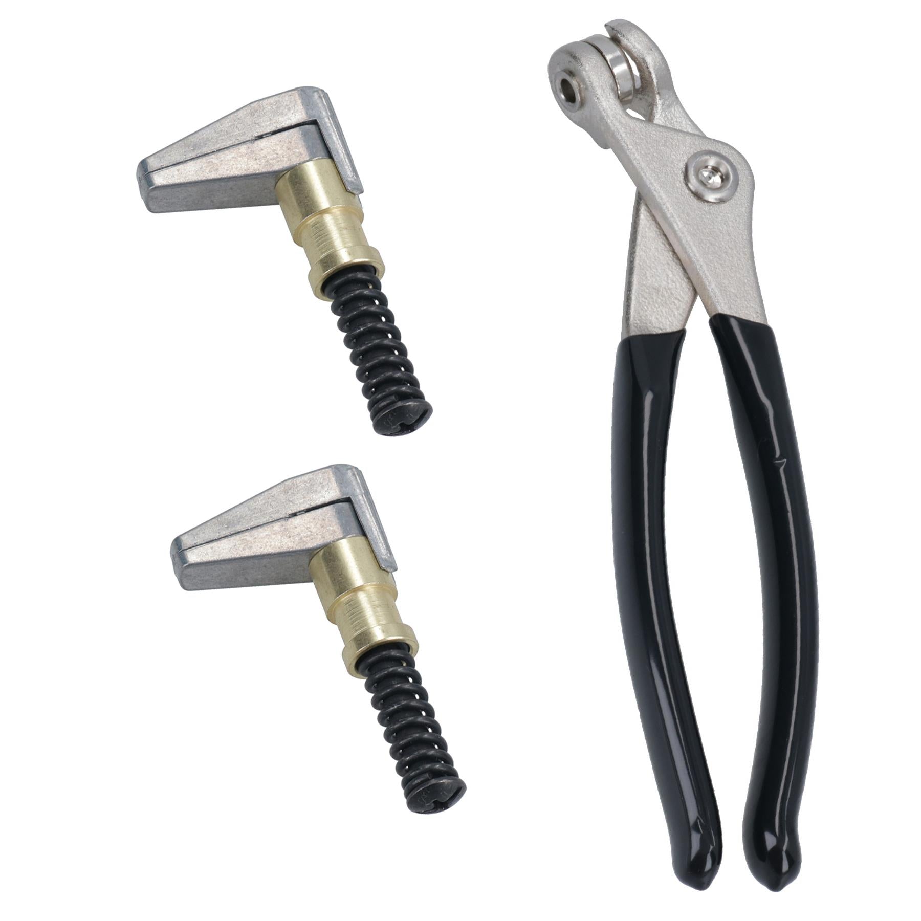 Cleco Side Edge End Clamps Fasteners Grips 19mm Open 25mm Depth + Pliers