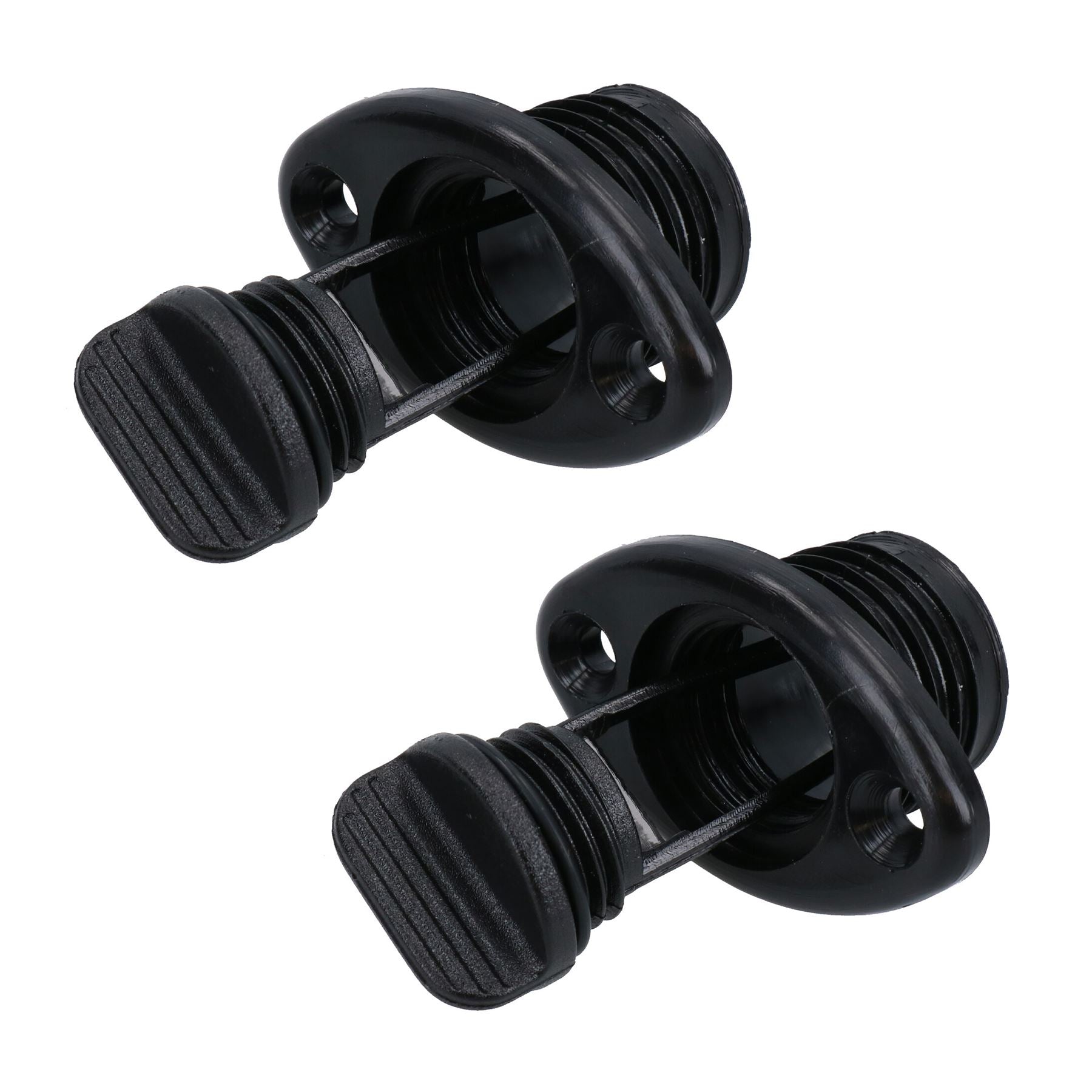 2 PACK Boat Drain Plug Bung Fitting Kayak Speedboat Rib Bung Transom