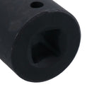 3/8in Drive Shallow Stubby Metric Sockets 6 Sided Single Hex 7mm – 19mm 13pc