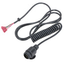13 Pin Style Plug With Trailer Curly Extension Lead Cable 4 Metres For Ifor Williams