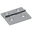 Polished Door Hinge Stainless Steel 61mm x 51mm 316 Marine Cabin Hatch