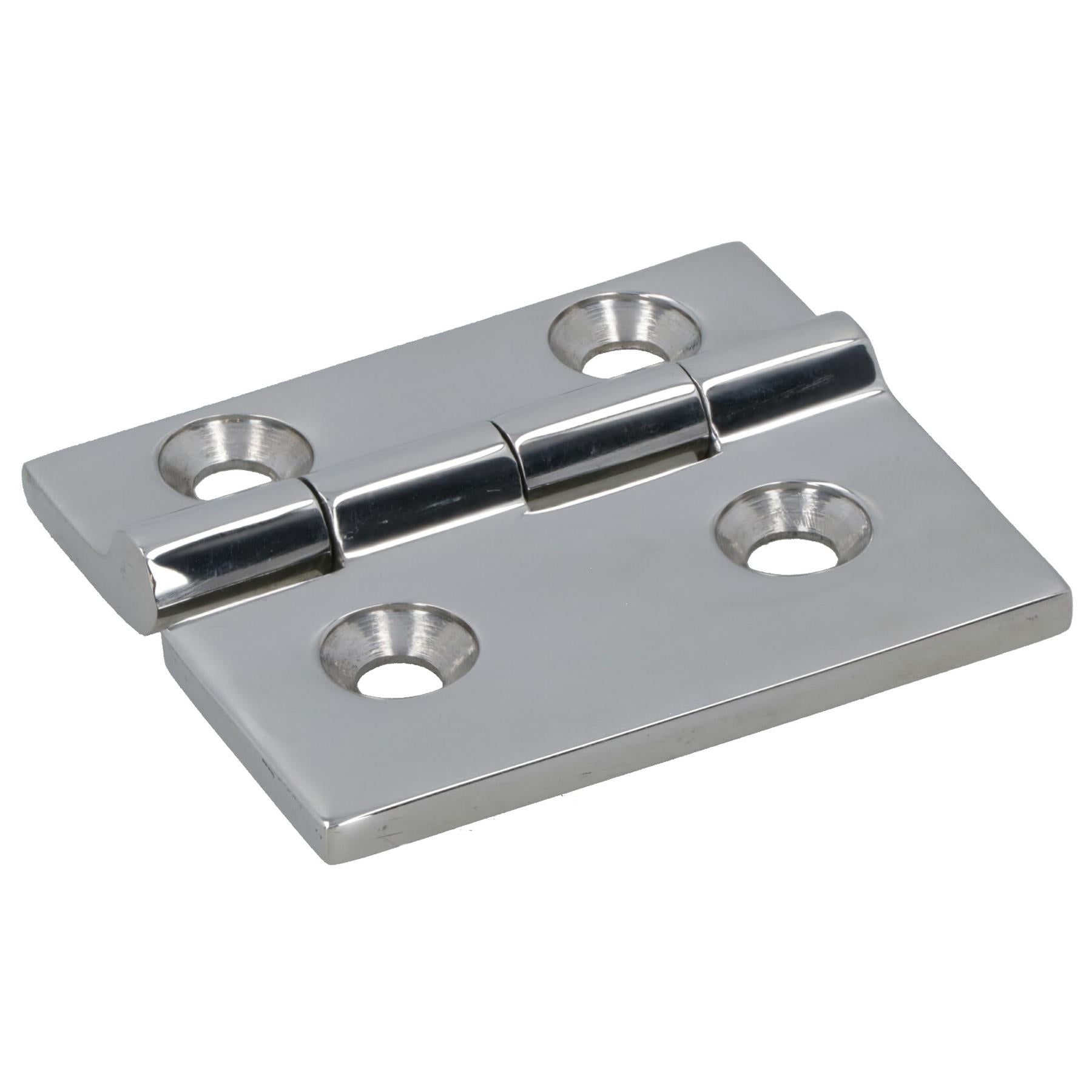 Polished Door Hinge Stainless Steel 61mm x 51mm 316 Marine Cabin Hatch