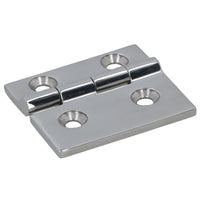 Polished Door Hinge Stainless Steel 61mm x 51mm 316 Marine Cabin Hatch