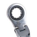 MM Metric Flexible Combination Ratchet Spanner Wrench Bi-Hex 12 Sided 72 Teeth