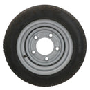 Trailer Wheel & Tyre 185/60R12 5 Stud 6.5in PCD 115mm Centre Hole