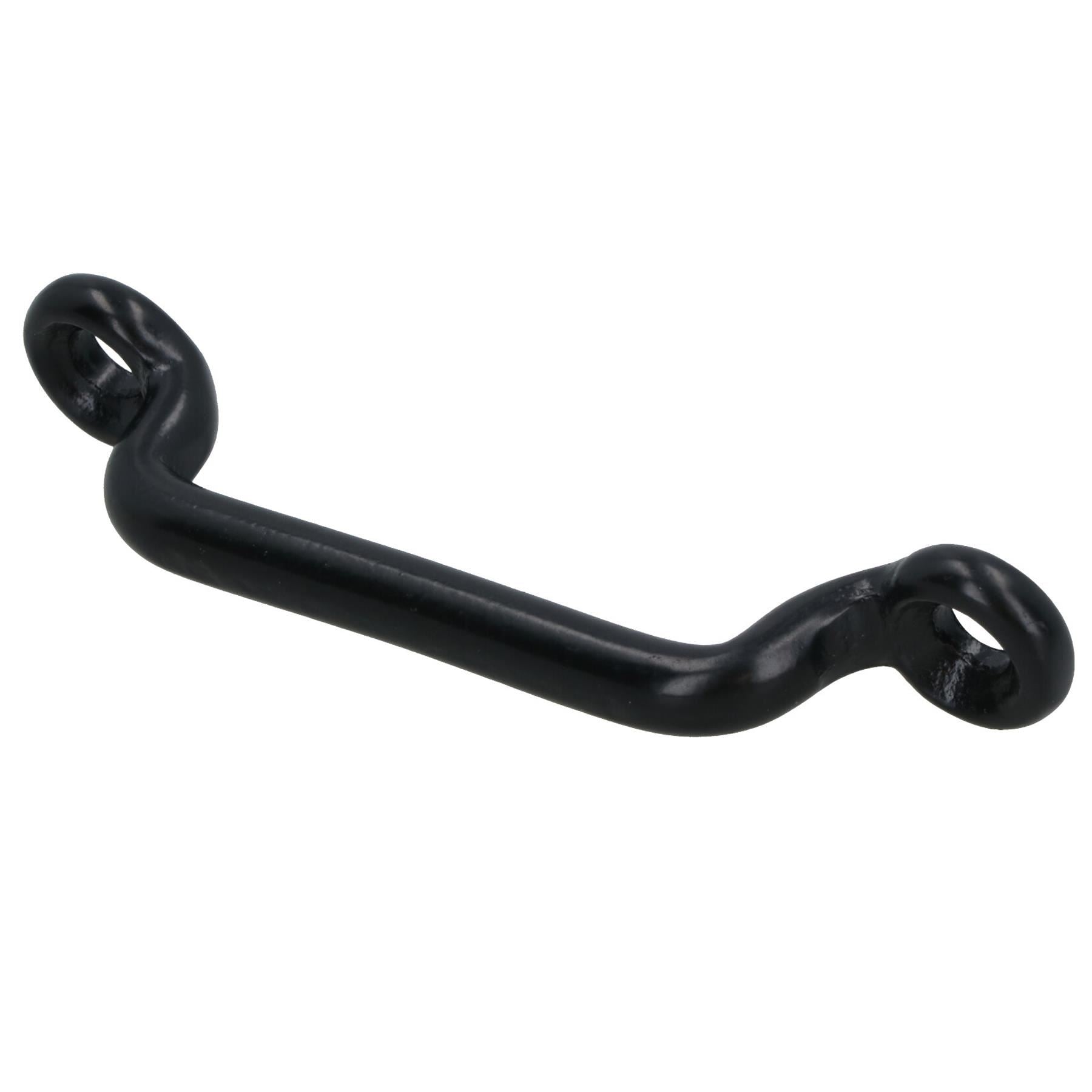 50mm Webbing Strap Bridge Securing Steel Staple Bracket Buckle