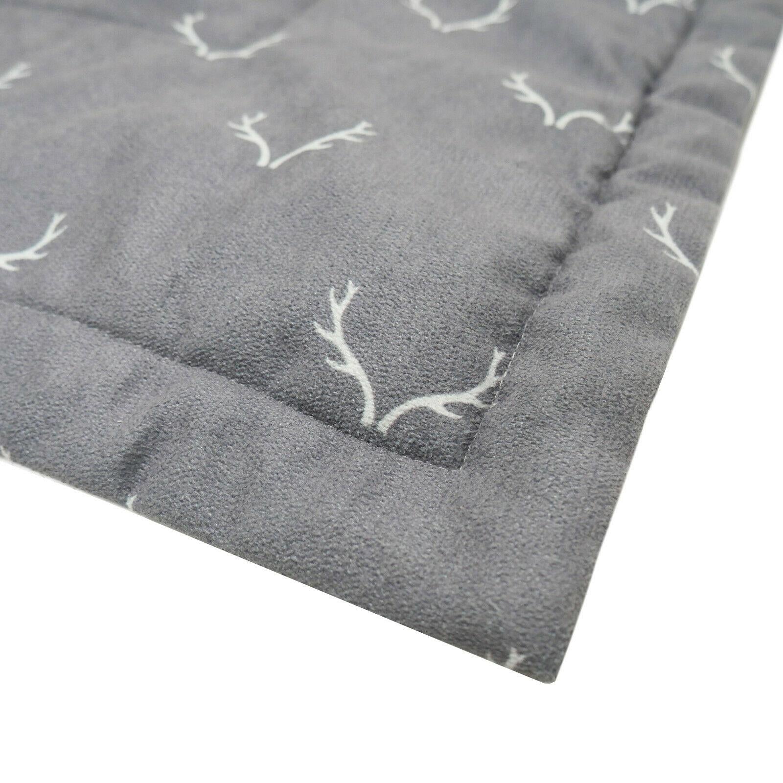 Luxury High Quality Antler Hygge Super Soft Blanket Dog Christmas 75z95cm