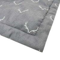 Luxury High Quality Antler Hygge Super Soft Blanket Dog Christmas 75z95cm