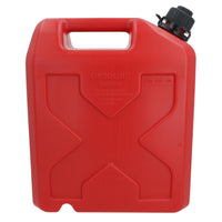 10L Plastic Fuel Jerry Can & Auto Spout Petrol Diesel Storage 10 Litre Made in Italy