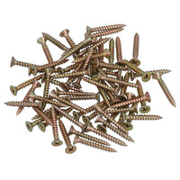 Countersunk Multi Purpose Chipboard Wood Timber Screws 30mm Long Pozi