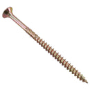 Countersunk Wood Screws 5.0 x 80mm Serrated Edge Prevent Splitting PZ2