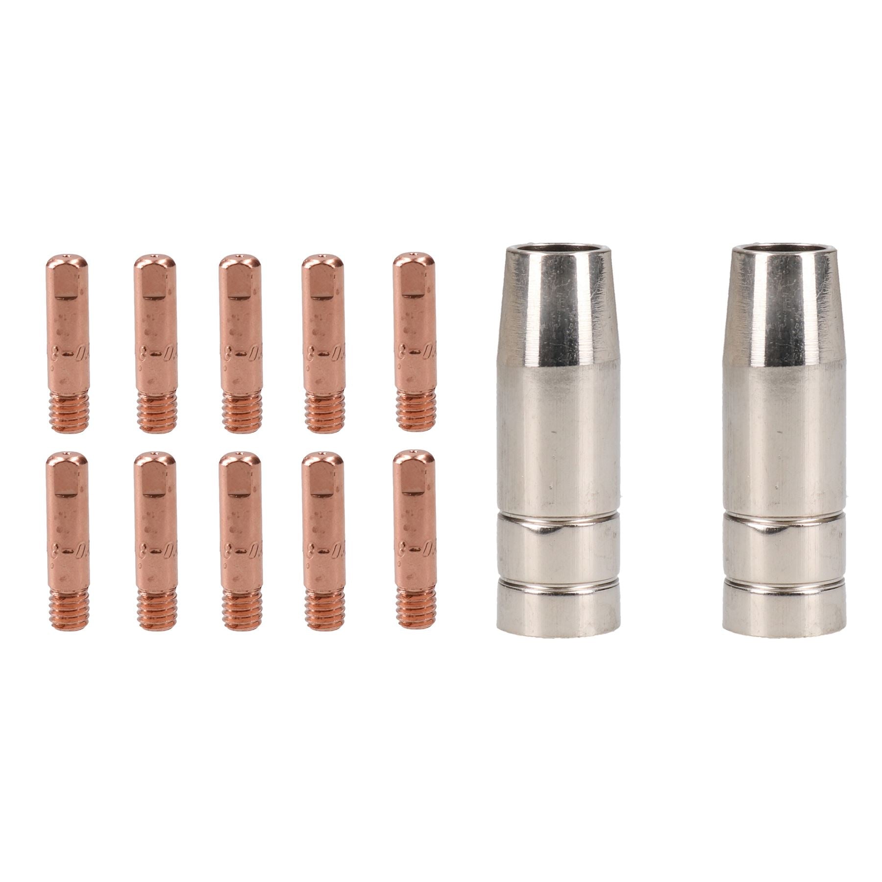 Cebora 130 & 110 / Snap On 130 2 x Shroud / Nozzle &  Welding Tips