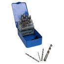 HSS Metric MM Drill Bit Set For Metal Wood Steel 1mm - 13mm 25pc Set