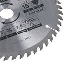 Circular Saw Blade 165mm x 16 / 20mm Mixed Teeth TCT Cutting Disc Wood