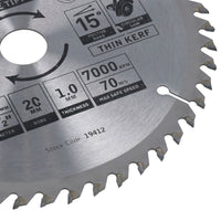 Circular Saw Blade 165mm x 16 / 20mm Mixed Teeth TCT Cutting Disc Wood