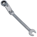 Metric Double Jointed Flexi Ratchet Combination Spanner Wrench 72 Teeth