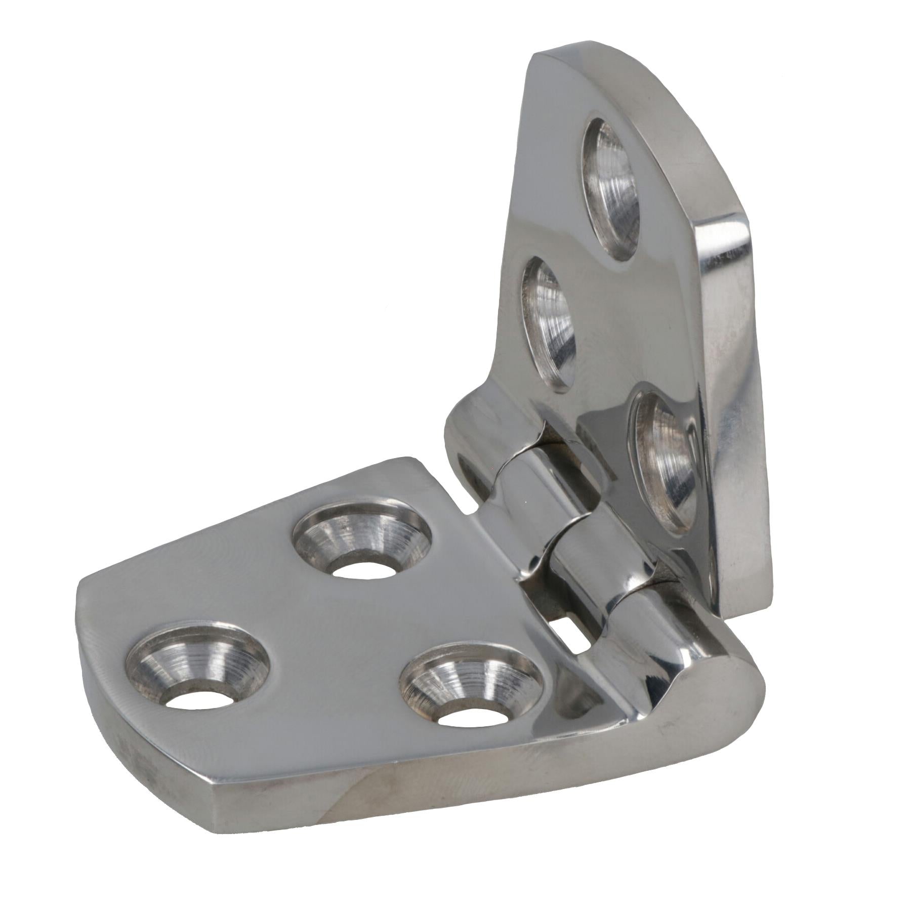 Polished Door Hinge Stainless Steel 76mm x 38mm 316 Marine Cabin Hatch