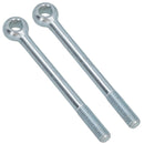 M12 140mm Eye Bolt Single Bolt Zinc Plated Threaded Rings DIN444 Catenary Wire