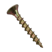 3.5mm x 25mm Countersunk Wood Chipboard Screw Fasteners PZ2 Drive