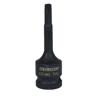 1/2" Drive Male Torx Star Extra Long Deep Impact Sockets 78mm T20 – T70