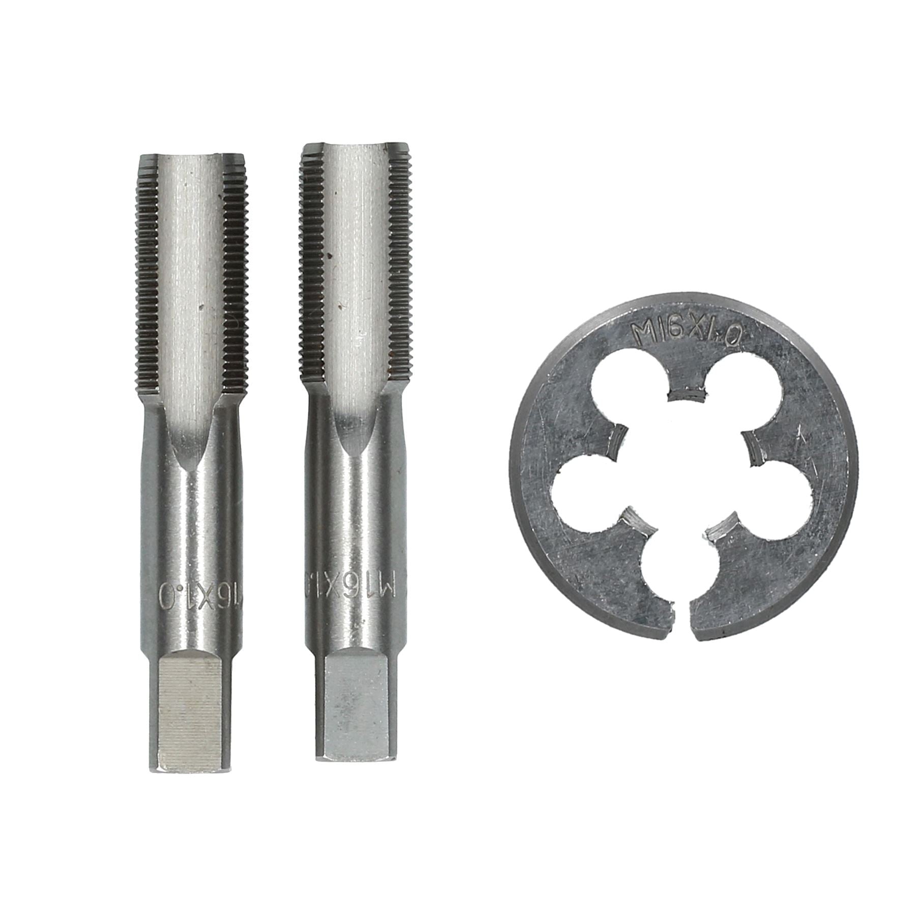 Metric Tap and Die Tungsten Steel Taper and Plug Set M2 - M18