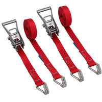 Ratchet Strap Stainless Steel Boat Trailer 3.7m 25mm Marine Grade Claw Hook