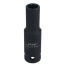 11mm 1/2in Drive Deep Metric Impact Impacted Socket 6 Sided Single Hex