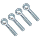 M10 50mm Eye Bolt Single Bolt Zinc Plated Threaded Rings DIN444 Catenary Wire