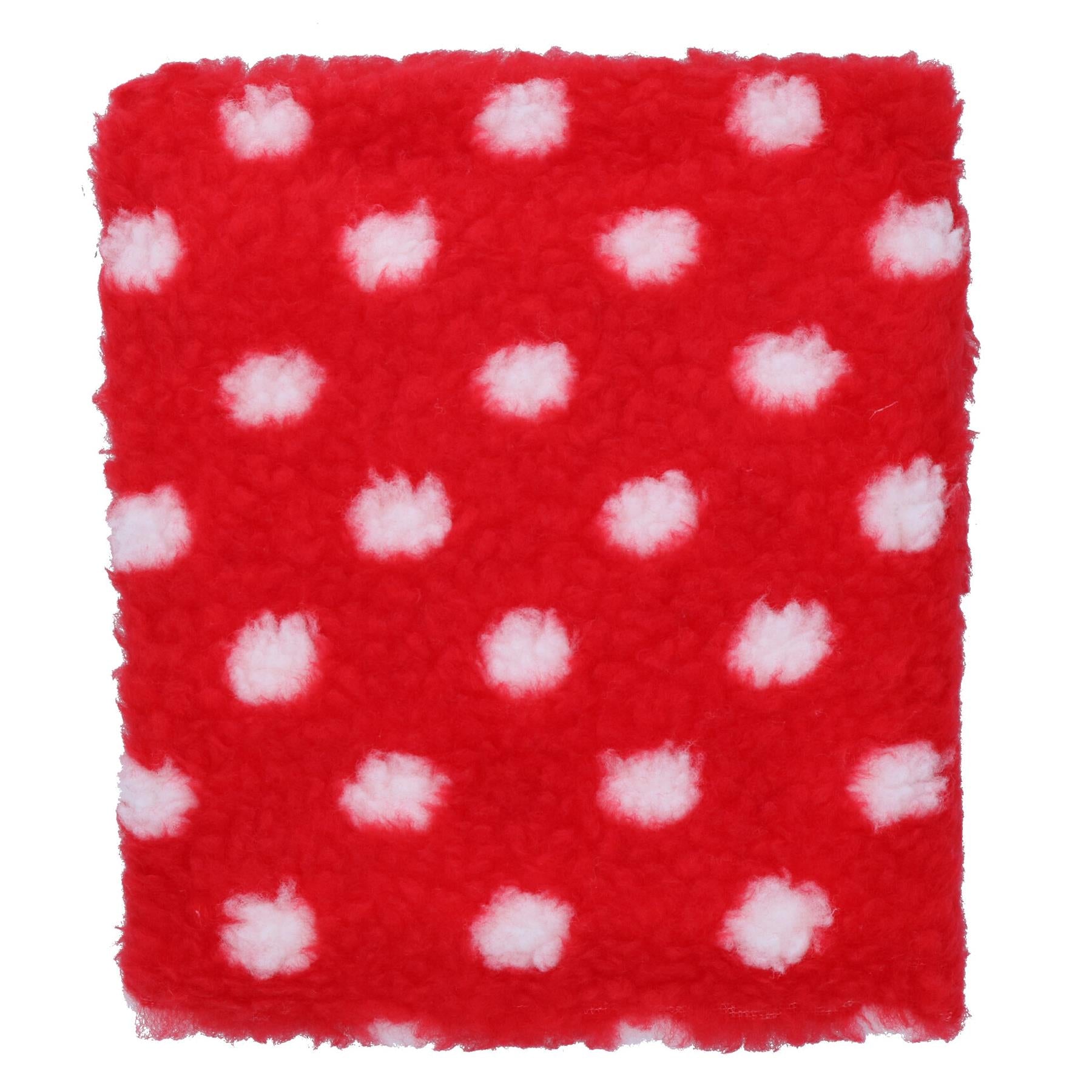 Red Microwavable Heat Pad For Dog Cat & Small Animal Help With Stress & Aches