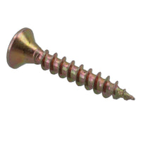 4mm x 25mm Countersunk Wood Chipboard Screw Fasteners PZ2 Drive