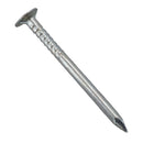 1.3mm x 19mm Round Headed Wire Nails Zinc Plated For Timber Wood Building