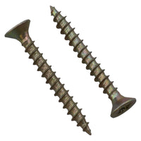 3.5mm x 30mm Countersunk Wood Chipboard Screw Fasteners PZ2 Drive