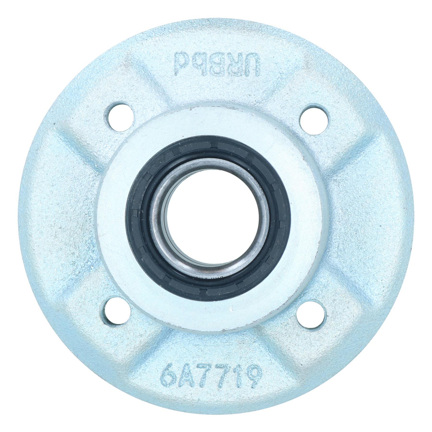 100mm PCD Trailer Cast Wheel Hub with Sealed Bearings For Ifor Williams P6 P7