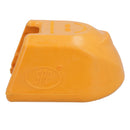 Trailer Pressed Steel Hitch Coupling Soft Cover Protector High Visibility Orange