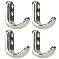 Stainless Steel Coat Hook 40mm by 31mm Polished Marine Grade 316