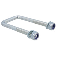 M10 U-Bolt 48mm x 100mm with Plate High Tensile for Boat Trailers