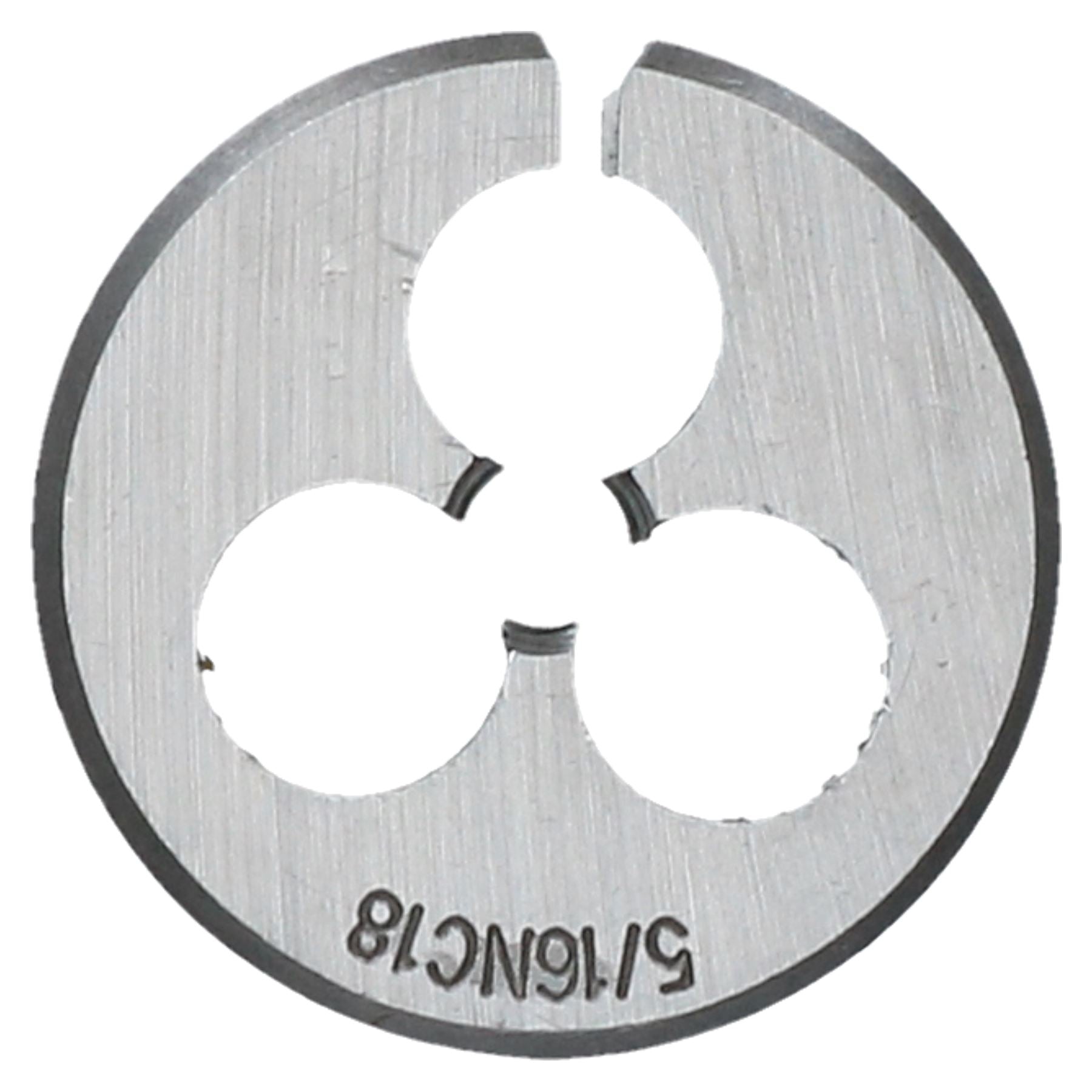 38mm 1.5" UNC Imperial Die Thread Cutter Sizes from 1/2" - 3/4" Rethreading