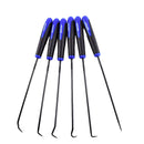 Long Reach Hook And Pick Set For O Rings Hoses Clips Seals 6pc 245mm