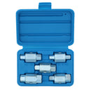 Drain Sump Plug Key Tool Set Axles Gear Box Car Repair Oil Change TE168