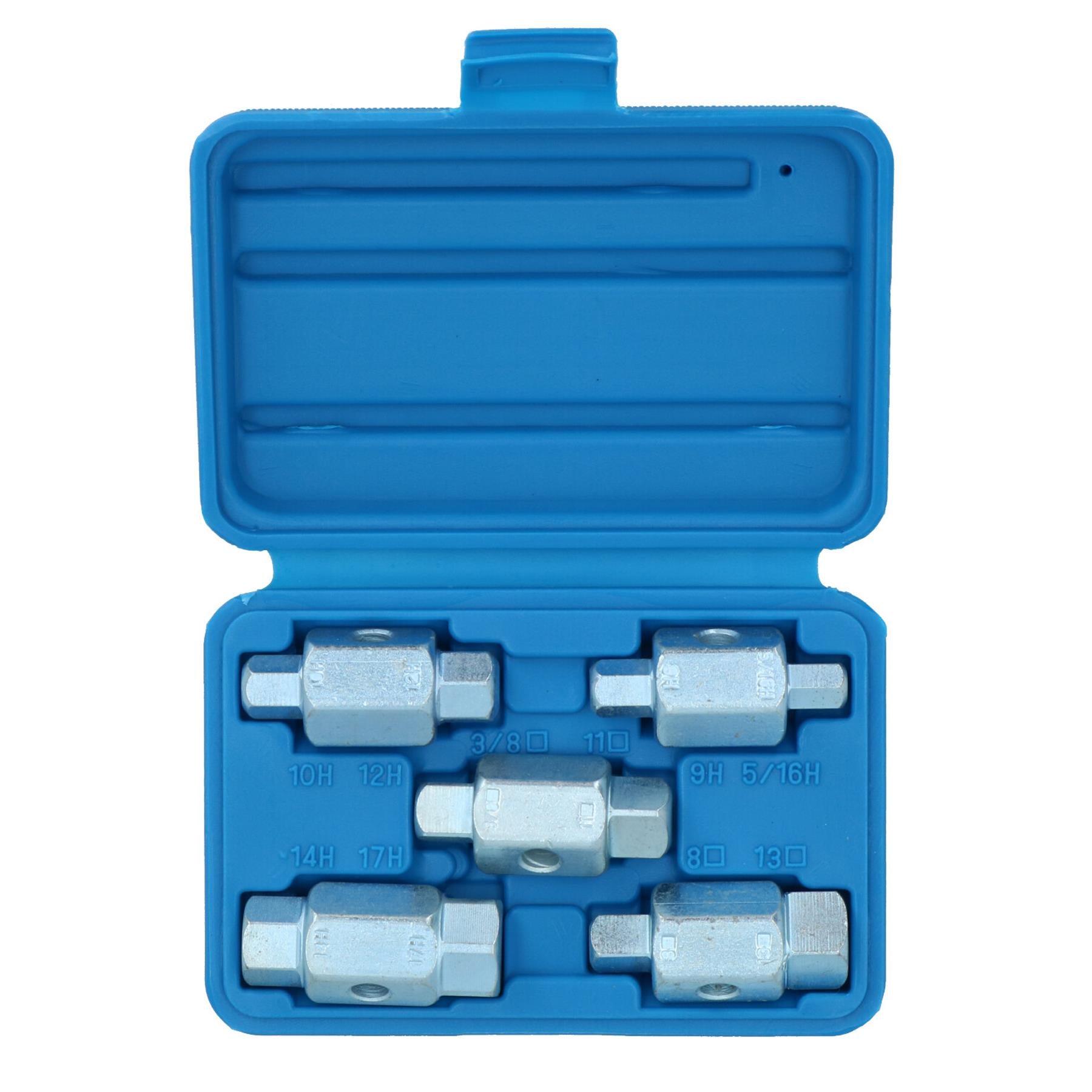 Drain Sump Plug Key Tool Set Axles Gear Box Car Repair Oil Change TE168