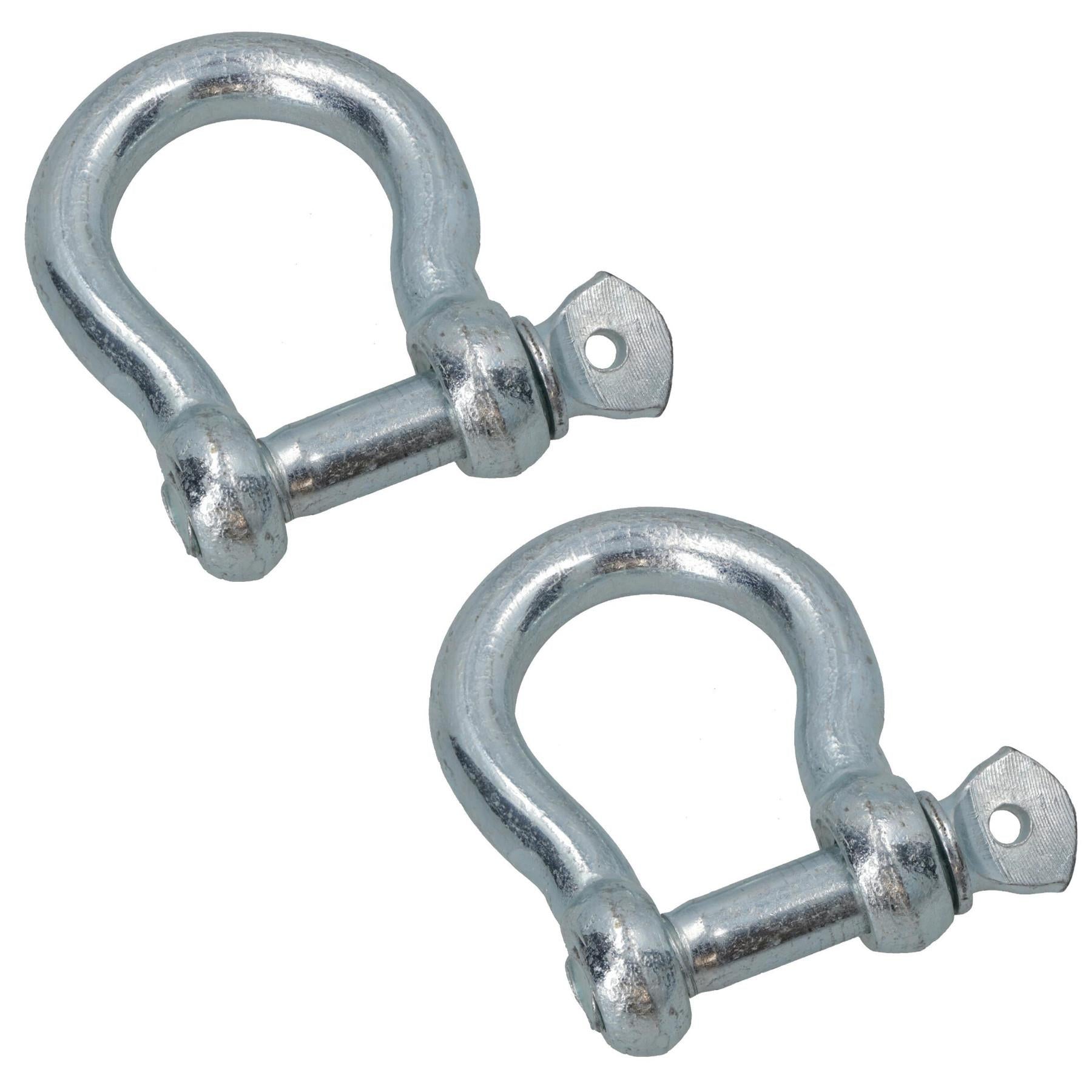 25mm Galvanised Bow Shackle Single Shackle Link Chandlery Boat Yacht