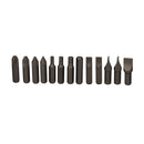 13pc Impact Socket Driver Bits Screwdriver Phillips Slotted Flathead Allen Hex