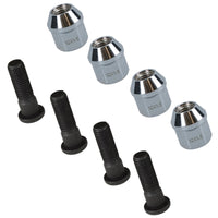 Pack of 4 M12 x 1.5 Wheel Studs And Nuts For 100mm PCD Trailer Hubs