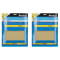 20pc Assorted Sandpaper Sanding Sheets for Metal Wood Plastic Medium 100 Grit