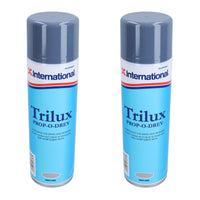 International Trilux Prop-O-Drev Grey Hard Antifouling Spray Paint Outdrive